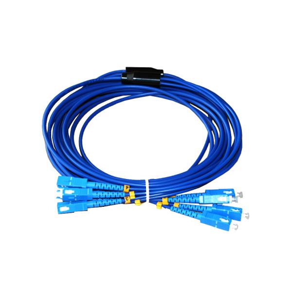 SC to SC Fiber Optic Patch Cord Rodent Proof Armoured Cord Jumper