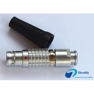 Circular Lemo Connector 5 Pin Male Adpator Cross LEMO 0B Series FGG.0B.305