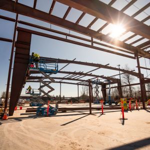 Steel Structure Prefab Car Showroom Building for Auto Exhibition