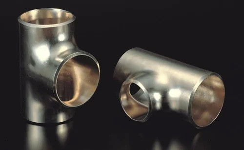 Buy Customized Logo DN20 Copper Nickel Equal Tee for Standards at wholesale prices