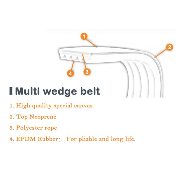 4PK1269 4PK870 4PK829 Multi Wedge Belt;4PK1269 4PK870 4PK829 Ribbed Belt