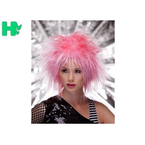 Crazy Style Synthetic Cosplay Wigs Black And White Color For Halloween Wigs