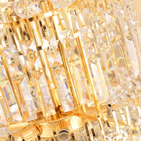 Gold empire chandelier For Indoor home lighting Fixtures (WH-NC-12)