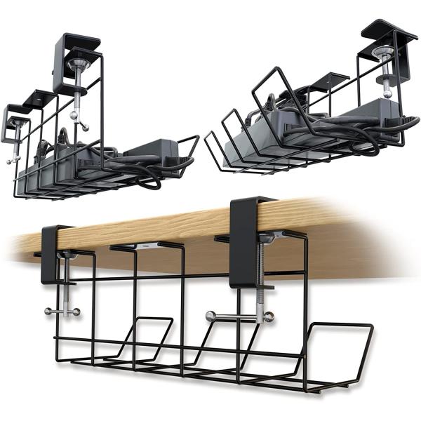 Buy Adjustable and Removable Desks Cable Management Tray for Office Desks at wholesale prices