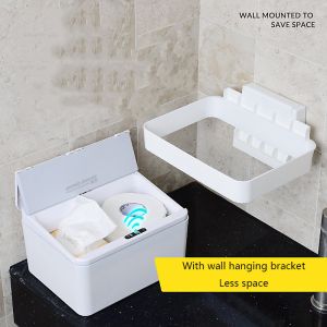 6L/8L Car Trash Can Automatic Sensor Induction Smart Dustbin Desktop Waste Bin