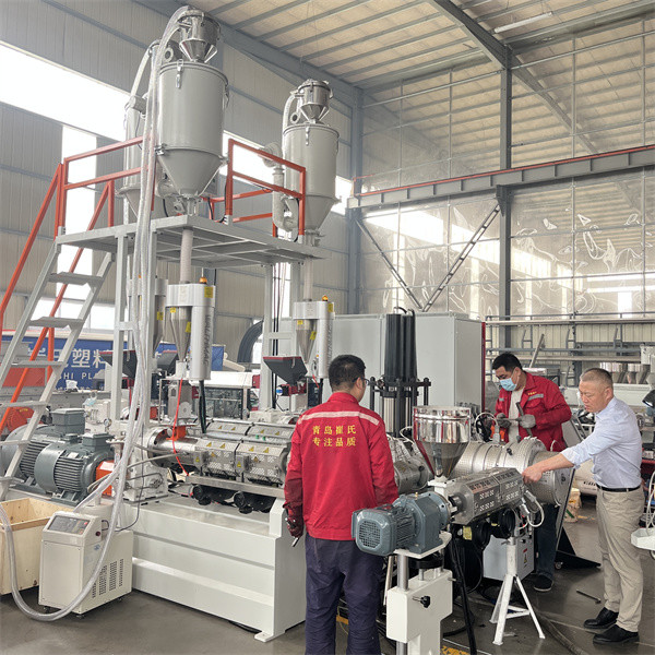 Water Gas Pipe Extrusion Machine Plastic Extrusion Machinery Pe Pipe Production Line