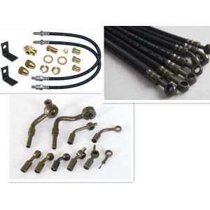 Quality flexible rubber brake hose line for sale