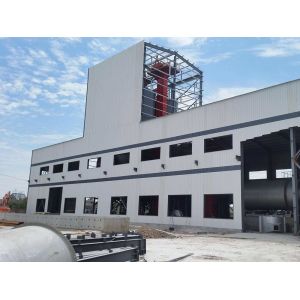 CE Prefab Rockwool Warehouse Steel Structure Homes