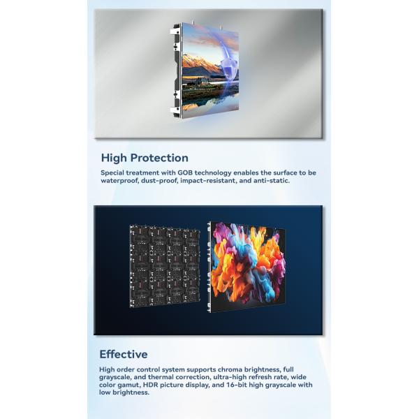 5000 Nits 240VAC Outdoor Led Display Screen Billboard Rental Customized