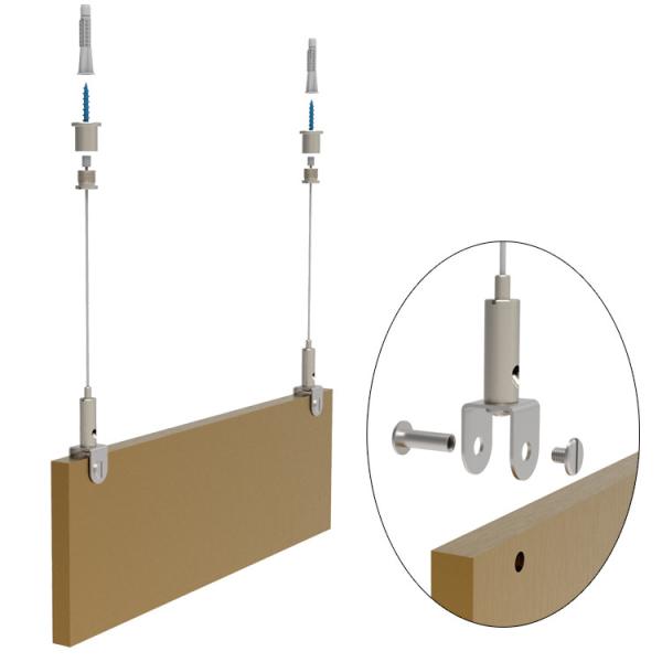 Fork Cable Gripper With Mounting Brackets Components For Sound Absorbing Ceiling