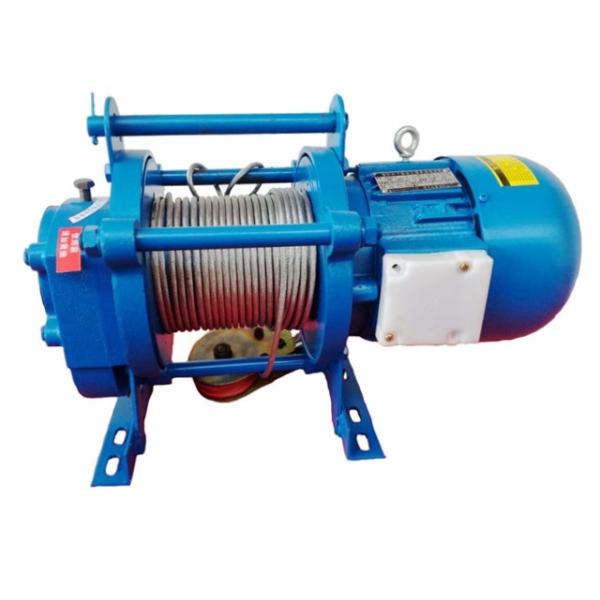 Buy CE Certification​ Indoor 1.5T Electric Wire Rope Winch at wholesale prices