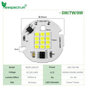 4000k SMD LED Chip Smart IC No Driver For Commercial Lighting Applications