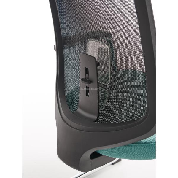 Commercial Furniture Mid Back Gas Lifting Swivel Office Chair for Staff and Visitors