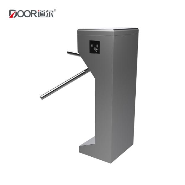 Buy SUS 304 Tripod Turnstile Gate Swipe Card Crowd Entrance Control Fire Alarming at wholesale prices