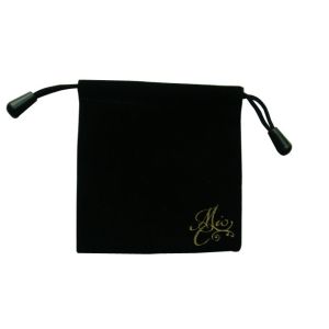 ISO9001 SA8000 Drawstring Pouch Bags , 135mm Small Velvet Drawstring Bags