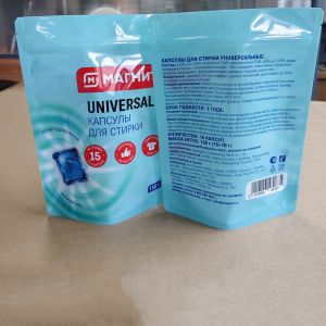 Leak-Proof Stand Up Bags For Laundry Pods Packaging Custom Thickness With Child