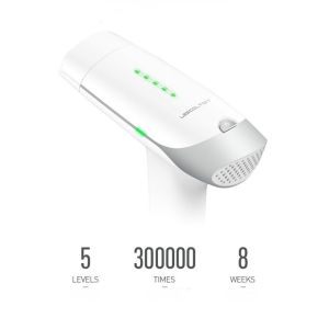 Gold White 300000 Flashes 50 / 60Hz IPL Diode Hair Removal