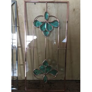 Single Cabinet Leaded Glass 1000 X300MM