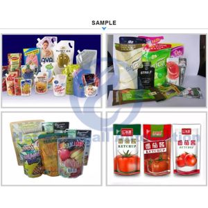 Multipurpose Premade Bag Packing Machine High Automation Waterproof Design