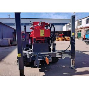Depth 200m Pneumatic Crawler Drill Air Compressor Drilling Machine