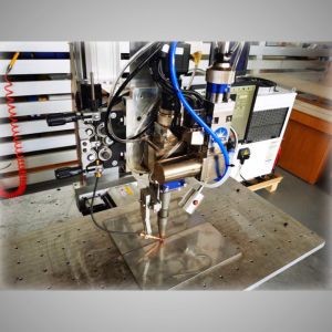 Highly Automation Robot Laser Welding Machine Platform Energy Efficiency