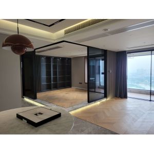 Stylish Custom Aluminium Sliding Doors With Fly Screen 1.2mm / 1.4mm / 2.0mm / 2