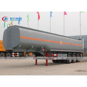 3 Axle 18000 24000L Dilute Sulfuric Acid Tank Semi Trailer