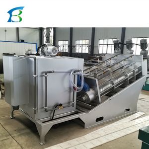 Customized Capacity Good Goods Screw Press Separation Machine For Manure Drying