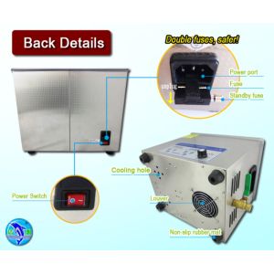 360w Electronics Industrial Digital Ultrasonic Cleaner Machinery For Hardware