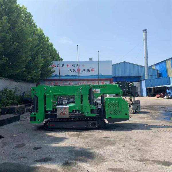 3-12 Ton Smart Spider Crane with Telescopic Boom