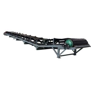 Reversiable Inclined Belt 2.5t/M3 Mining Conveyor With V Roller