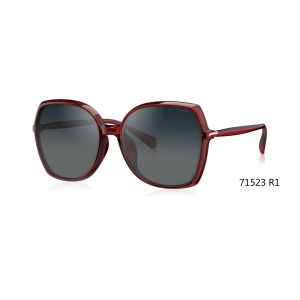 Frey Lens Non Polarized Sunglasses Plastic Frame Fashionable Cat Eye