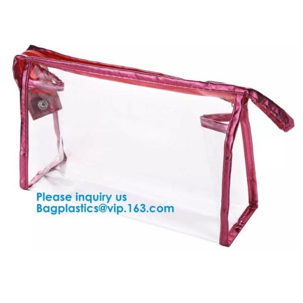 Eco-Friendly Makeup Bag Travel Large Storage Easy Carrying Transparent Women Clear Cosmetic Bag