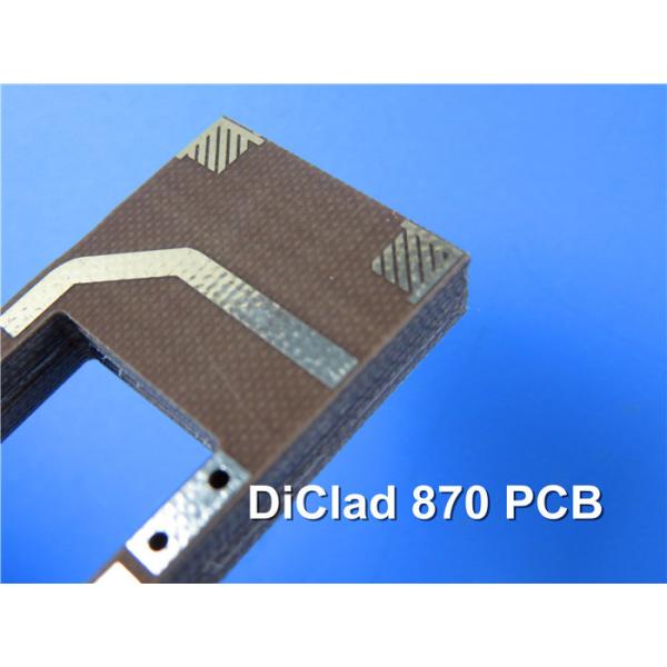 Buy DiClad 870 PCB Microwave PCB with HASL Double Sided 31mil 0.8mm Thick no Solder Maks no Silkscreen at wholesale prices