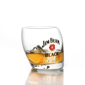 Quality Wholesales Customized Lead Free Crystal Whiskey Glass with Decal for sale