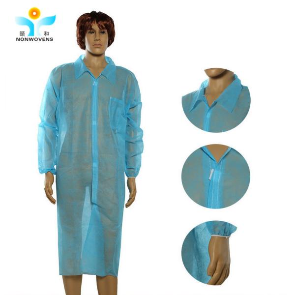 Medical Disposable Lab Coats for Safe Protection TNT Non-woven Fabric Material