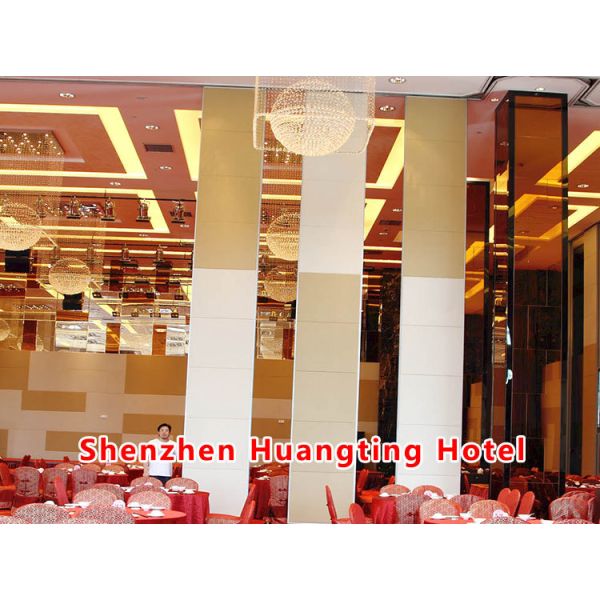 Aluminum Movable Partition Wall with 105CM Thickness STC Rating 42-56dB and Up