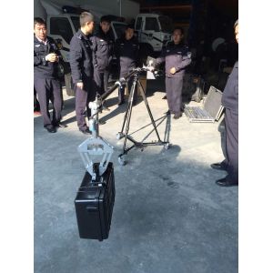 AC220V / DC26-28V Bomb Disposal Equipment , Full Frequency Range RF Jammer