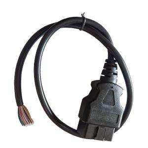 Car Diagnostic OBD2 Open Cable PA66 Insulated With Brass Terminals