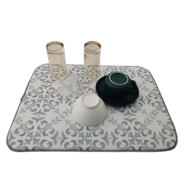 Buy Microfiber Kitchen Mat Counter Drying Mat All Polyester at wholesale prices
