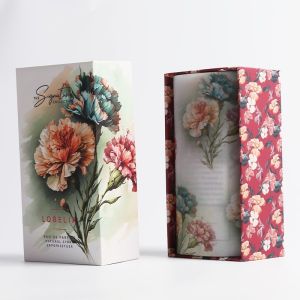 Paper Gift Box Packaging Folding Carton Divider Liner Type For Skincare Products