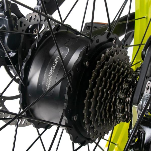 US EU STOCK 26 Inch Fat Tire E Bike With Full Suspension 1000Watt 17Ah Cysum M900