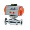 Explosion Proof Hygienic Ball Valves , Pneumatic Operated Ball Valve 3/4 ASME BPE for sale