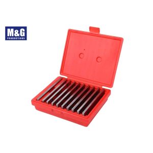 Quality High Quality Steel Parallels Set / 10 Pairs in 1/8&quot; set,9 Pairs in 1/4&quot; set,20 Pairs thin in set. for sale