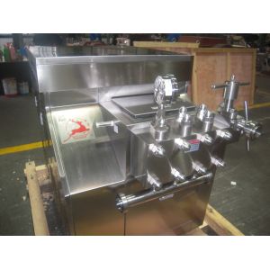 Quality 3 Piston 40Mpa Ice Cream Homogenizer 3000L/H High Pressure for sale