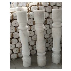 Stair Railings Handrails White Marble Stone Granite Railing Handrail Stone