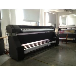 Professional Dye Textile Fabric Sublimation Printer Eco solvent / DX7 Printhead