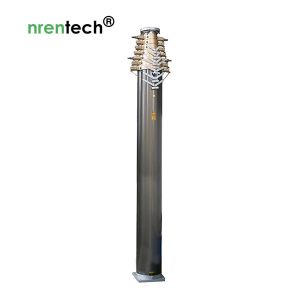 18m pneumatic telescoping mast 50kg payloads NR-2870-18000-50L