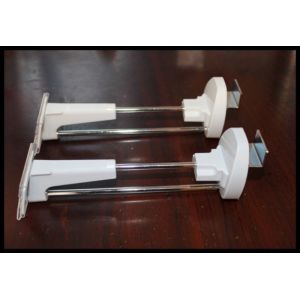 COMER anti-lost devices Slatwall Display metal Hook with acrylic Price Tag,