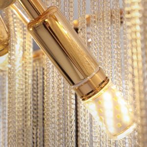 Traditionally chandelier Living room Bedroom modern Ceiling Light Fixture tassel